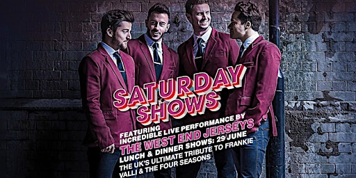 Saturday Lunch | The Jersey Boys primary image