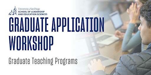 Graduate Application Workshop: Graduate Teaching Programs primary image