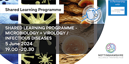 Primaire afbeelding van Shared Learning Programme:  Microbiology+ Virology/Infectious Diseases