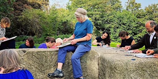 Adult Green Sketching with artist Sharon Drew primary image