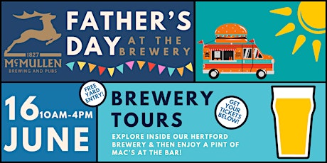 McMullen Brewery Tours | Father's Day 2024 primary image
