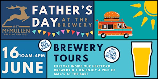 McMullen Brewery Tours | Father's Day 2024  primärbild