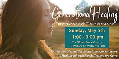 Imagem principal do evento Generational Healing® Introduction & Demonstration