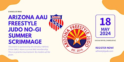 Arizona AAU Freestyle No-Gi Judo Summer Scrimmage primary image