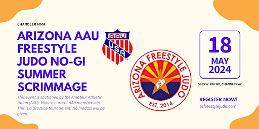 Immagine principale di Arizona AAU Freestyle No-Gi Judo Summer Scrimmage 