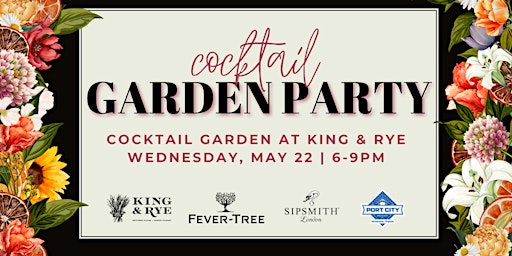 Imagem principal do evento Cocktail Garden Party at King & Rye