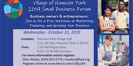 4th Annual Hanover Park Small Business Education Forum primary image