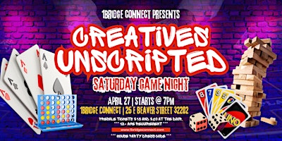 Creatives Unscripted- House Party Game Night primary image