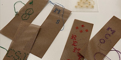 Family Activity: Sampler Bookmarks primary image