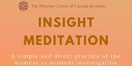 Insight Meditation Retreat with Jack Connelly