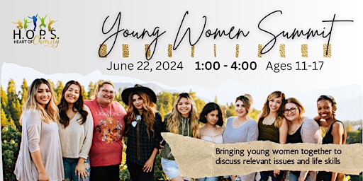 Imagem principal do evento 2024 Young Women's Summit