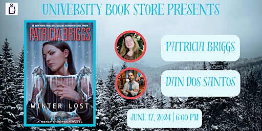 University Book Store Presents Patricia Briggs with Dan dos Santos  primärbild