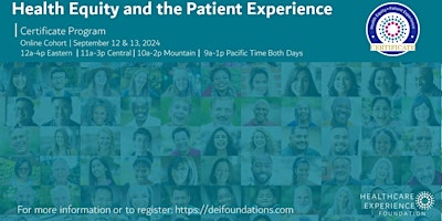 Fall Health Equity and the Patient Experience primary image