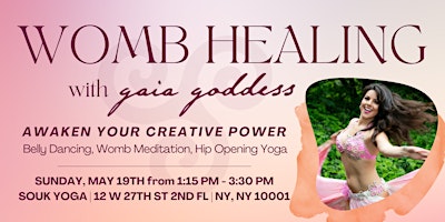 Imagem principal do evento Awaken the Creative Power of Your Womb  with Gaia Goddess