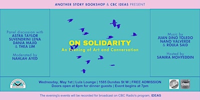 On Solidarity: An Evening of Art and Conversation  primärbild