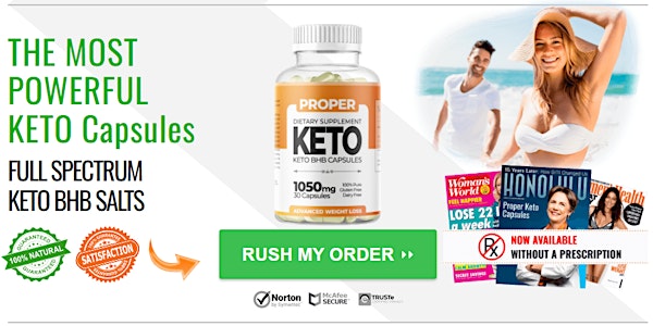Proper Keto Capsules UK: 100 % Clinically Certified Ingredients?