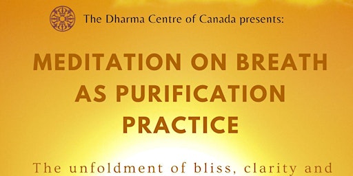 Hauptbild für Meditation on Breath as Purification Practice Retreat with Jack Connelly