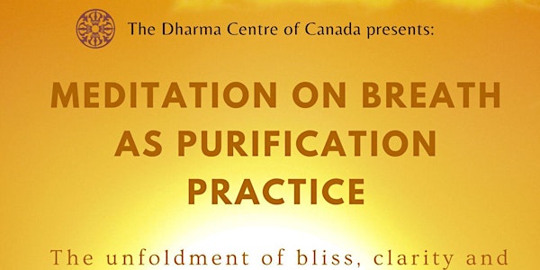 Meditation on Breath as Purification Practice Retreat with Jack Connelly