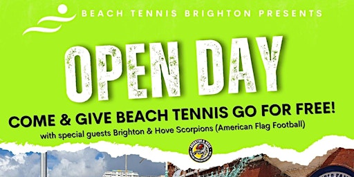 Imagem principal do evento BEACH TENNIS OPEN DAY - BRIGHTON
