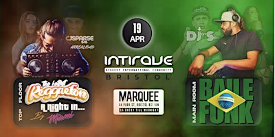 Imagem principal do evento Intirave Bristol | Baile Funk by Djaysan /Reggaeton by "A night in Miami"