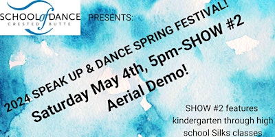 5pm SHOW #2 - Aerial Demo (all Aerial classes) primary image