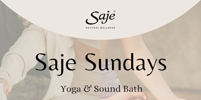 Saje Sundays primary image