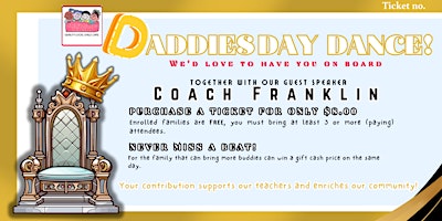 Primaire afbeelding van Daddies Day Dance!!