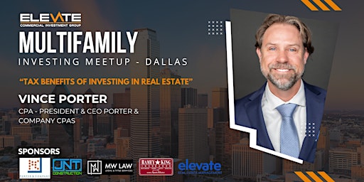 Hauptbild für Elevate Multifamily Investing Meetup - Dallas