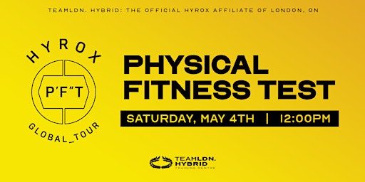 Immagine principale di HYROX PHYSICAL FITNESS TEST (P’F”T) 