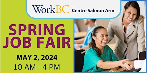 Primaire afbeelding van WorkBC Spring 2024 Job Fair