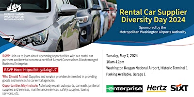 Rental Car Supplier Diversity Day 2024 primary image