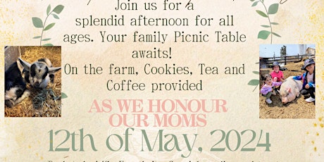 Joyful Tea Mother's Day Tea on The Farm!