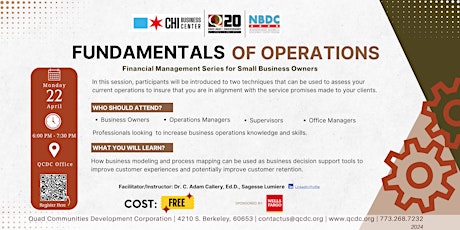 Fundamentals of Operations