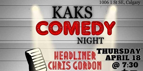 Kaks Comedy Night- April 18 2024