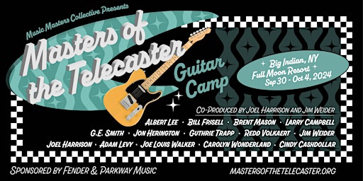 Imagem principal de Masters of the Telecaster Guitar Camp