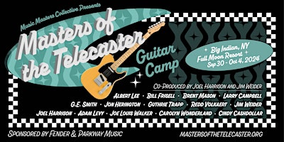 Imagem principal do evento Masters of the Telecaster Guitar Camp
