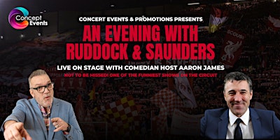 Immagine principale di An Evening with Ruddock &  Saunders 