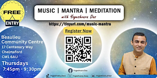 Imagen principal de Music | Mantra | Meditation with Yogeshvara Dasa