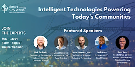 Intelligent Technologies Powering Today’s Communities