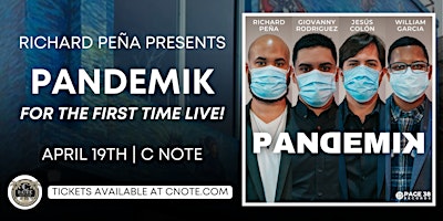 Primaire afbeelding van Richard Peña's "Pandemik" Album Show