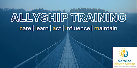 SNS Free Virtual Allyship Workshop  June 6 - 7