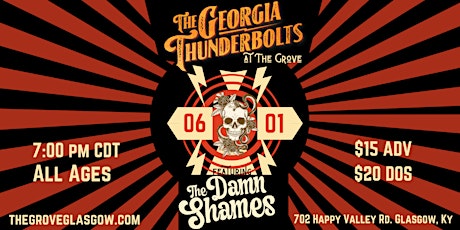 Hauptbild für The Georgia Thunderbolts at The Grove featuring The Damn Shames