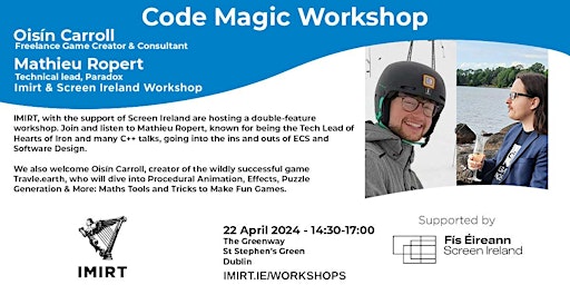 Immagine principale di IMIRT Workshop: Code Magic 