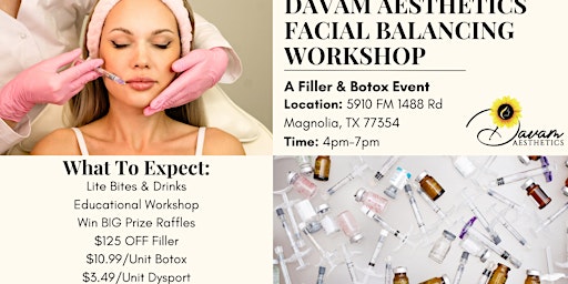 Davam Aesthetics Facial Balancing Workshop primary image