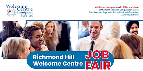 Richmond Hill Welcome Centre Job Fair