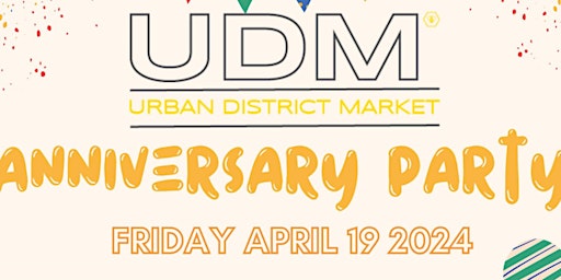 Imagem principal do evento UDM 1st Anniversary Party