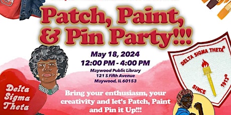 Patch, Paint and Pin Party-New Date