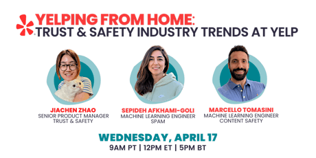 Trust & Safety Industry Trends at Yelp