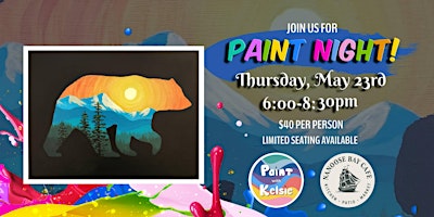 Imagem principal do evento Paint Night at Nanoose Bay Cafe