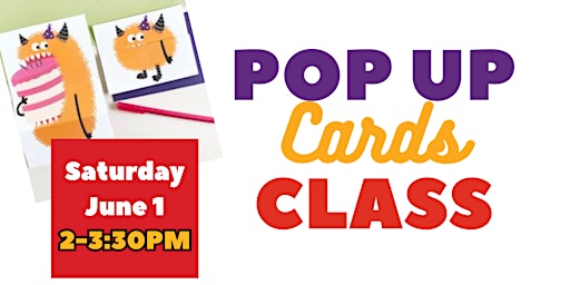 Primaire afbeelding van Kids Class:  Pop Up Cards